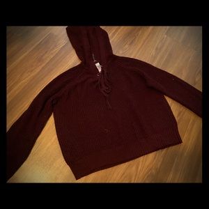 Hooded sweater